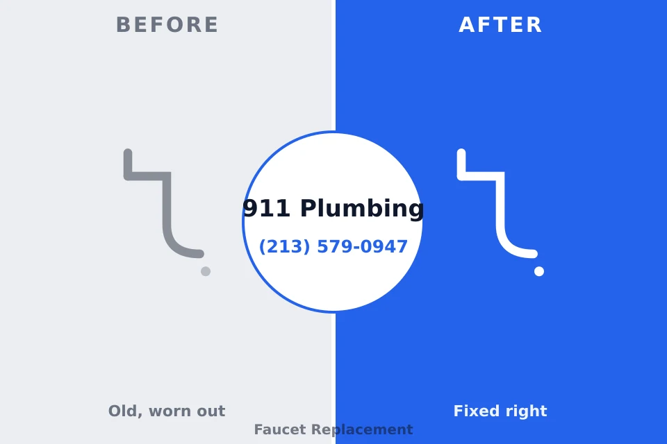 Before and after: plumbing company Mars, PA